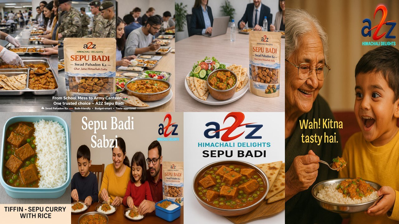 Sepu Badi dishes